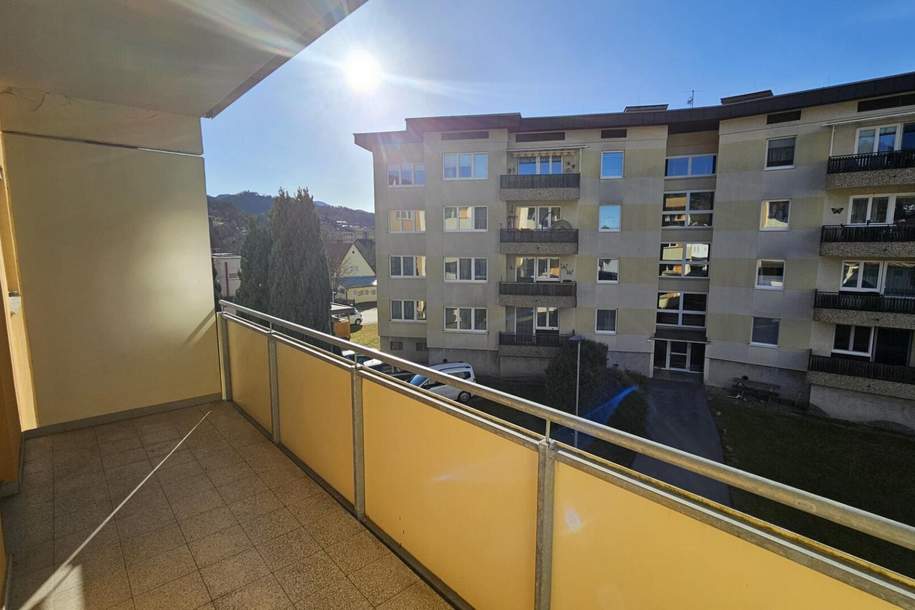 Unbefristete 3-Zimmer-Wohnung mit Loggia und Küche!, Wohnung-miete, 834,39,€, 8650 Bruck-Mürzzuschlag