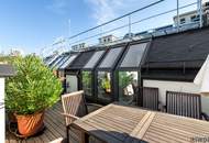 Dachterrassenwohnung nahe dem Sternwartepark | herausragende Raumhöhe im Wohnbereich | Luftwärmepumpe | Klimaanlage