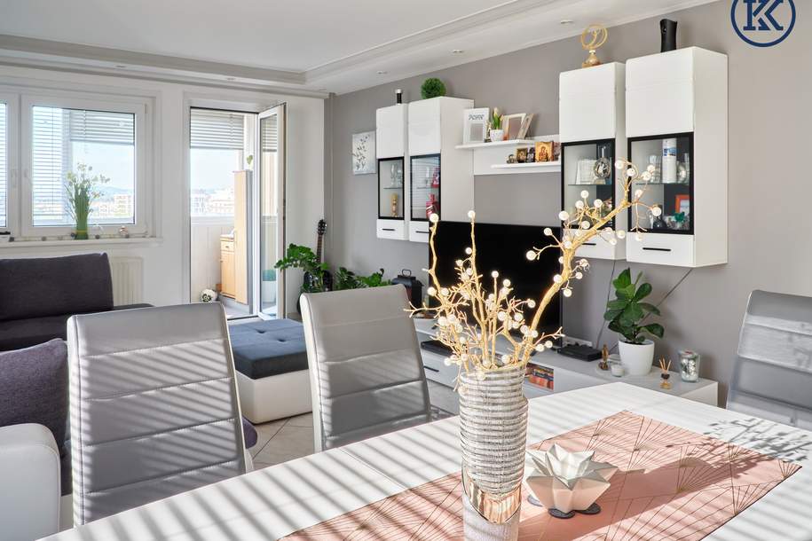 U1-Anbindung &amp; Weitblick: Großzügige 3-Zimmer-Wohnung mit Loggia nahe Donauzentrum, Wohnung-kauf, 1220 Wien 22., Donaustadt