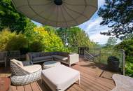 Uneinsehbares Wohnjuwel mit 7.984 m² Grundstück – einzigartiges Naturparadies mit herrlichem Panoramablick am Heuberg in Dietach!