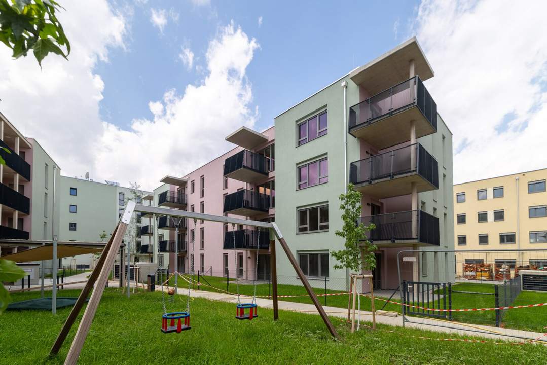 ERSTBEZUG "ein viertel grün" in Wr. Neustadt - freundliche 3 Zimmerwohnung mit Gartenfläche