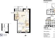 Modernes Wohnen über den Dächern: Charmante 2-Zimmer-Dachgeschoßwohnung mit Terrasse