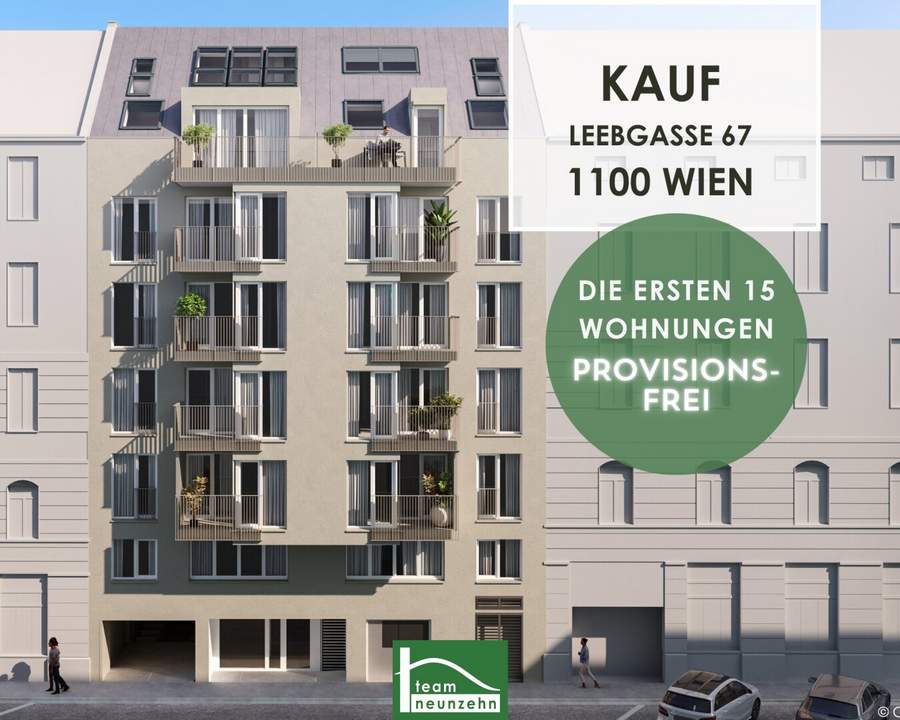 Limitiert provisionsfrei! – AUFLEEBEN – Modernes Wohnen mit inkludierter Einbauküche in ruhiger Seitengasse beim Paltramplatz – Ideal für Anleger!