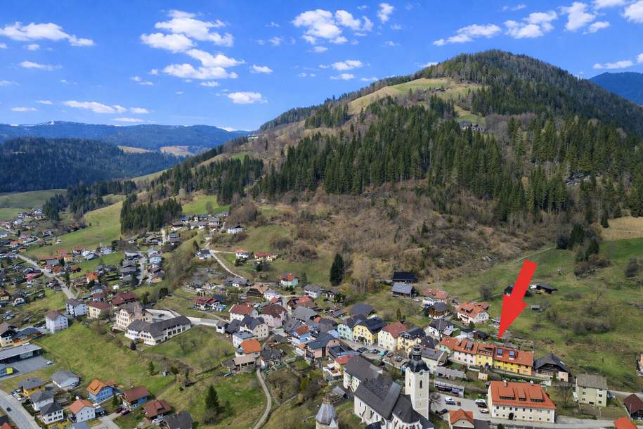 Charmantes Stadthaus m. Wintergarten, Kachelofen &amp; vielseitigem Nutzungspotential i. Herzen Metnitz, Haus-kauf, 275.000,€, 9363 Sankt Veit an der Glan