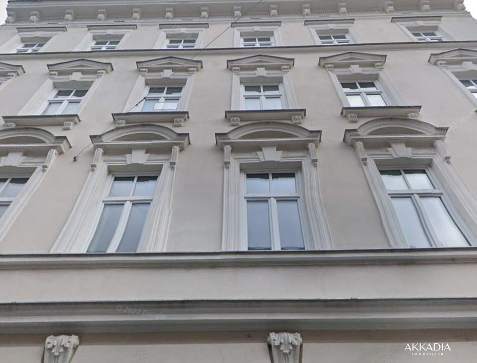 Attraktives Gründerzeit-Eckzinshaus mit Ausbaupotenzial und guter Rendite nahe Quellenplatz