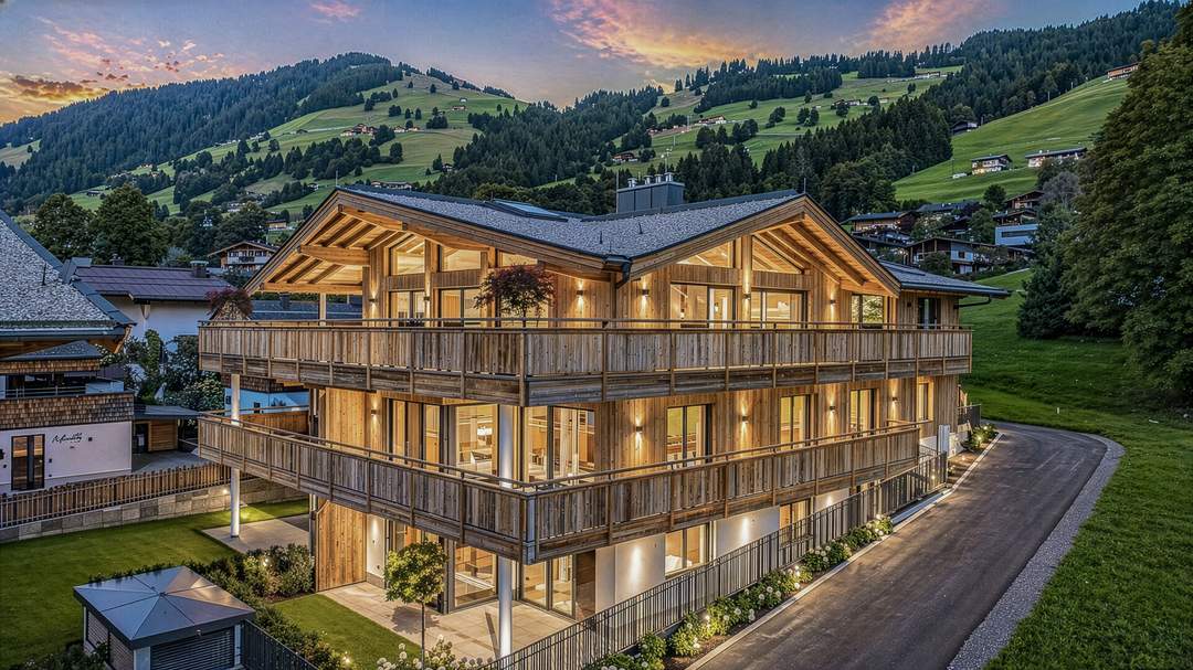 Luxuriöse Gartenwohnung mit eigenem Wellnessbereich