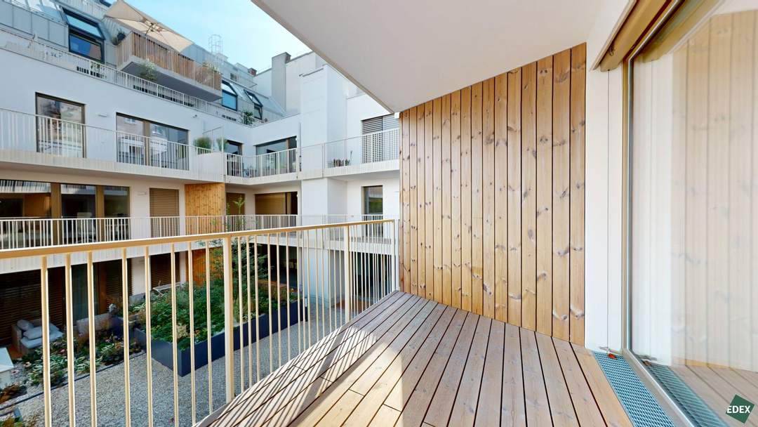 ERSTBEZUG | Exklusive 2-Zimmer-Citywohnung mit sonniger Loggia