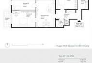 Großzügige 4-Zimmer-Wohnung mit drei Balkonen im 10. Obergeschoss in Graz