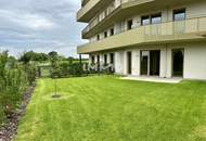 Neubau-Gartenwohnung: 3 Zimmer mit großer Terrasse & viel Grün