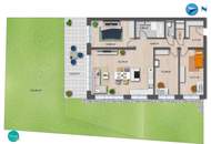 Gartenglück vor den Toren Wiens • Moderne 4-Zimmer Wohnung mit hochwertiger Ausstattung und großem Eigengarten mit Südterrasse!