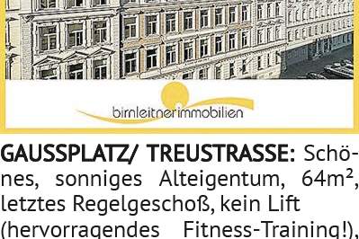 Schönes, sonniges Alteigentum, 64m², letztes Regelgeschoß, kein Lift (hervorragendes Fitness-Tr, Wohnung-kauf, 1200 Wien 20., Brigittenau