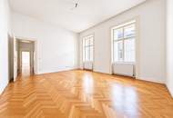 WIEN (ER-)LEBEN | Topsanierte Stilaltbauwohnung bei der alten Börse | 4 Zimmer (davon 2 hofseitig) &amp; 2 Bäder | ab sofort