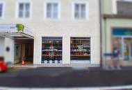 Kompaktes Geschäftslokal mit großer Auslagenfront in der Franz Josef Straße