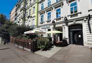 Attraktives Geschäftslokal mit großzügigem Gastbereich und Terrasse in 1150 Wien zu verkaufen ! Renditeobjekt !