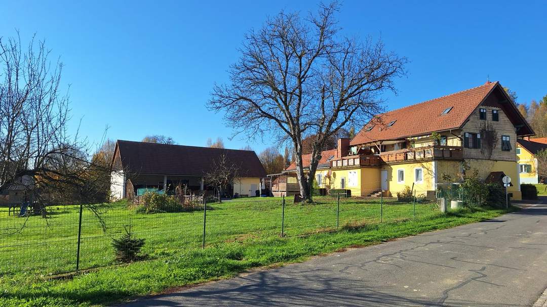 Schöne Liegenschaft mit vielen Nutzungsmöglichkeiten im Ortskern von Weinburg (weitere Bilder folgen)