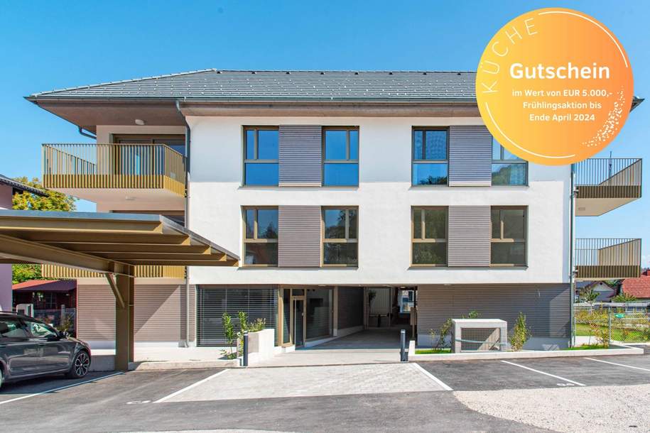 ERSTBEZUG - 3 Zimmerwohnung mit großem Eigengarten, Wohnung-kauf, 335.000,€, 4812 Gmunden