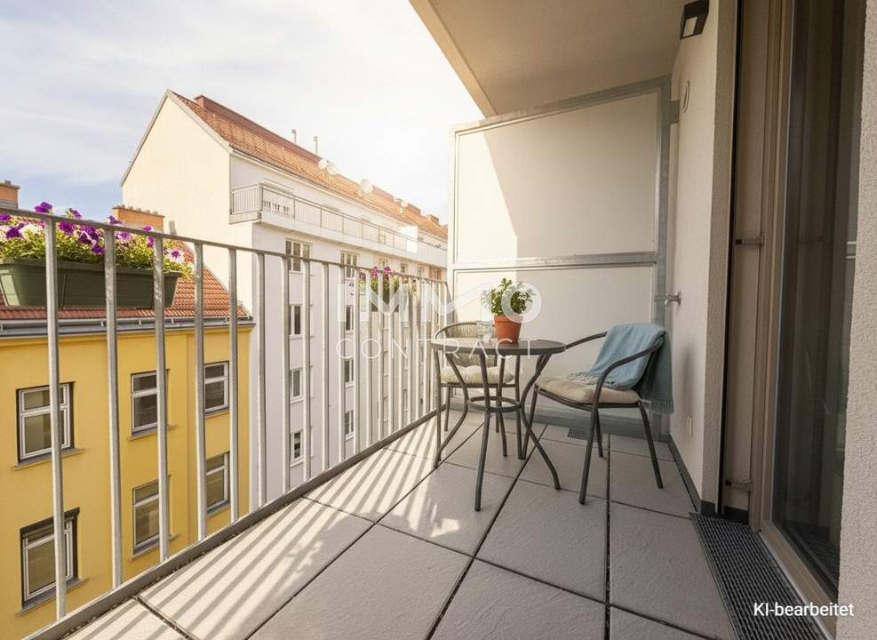 BEIM DONAUUFER: Gemütliche 2‑Zimmer-Wohnung mit Erstbezug im 4. OG