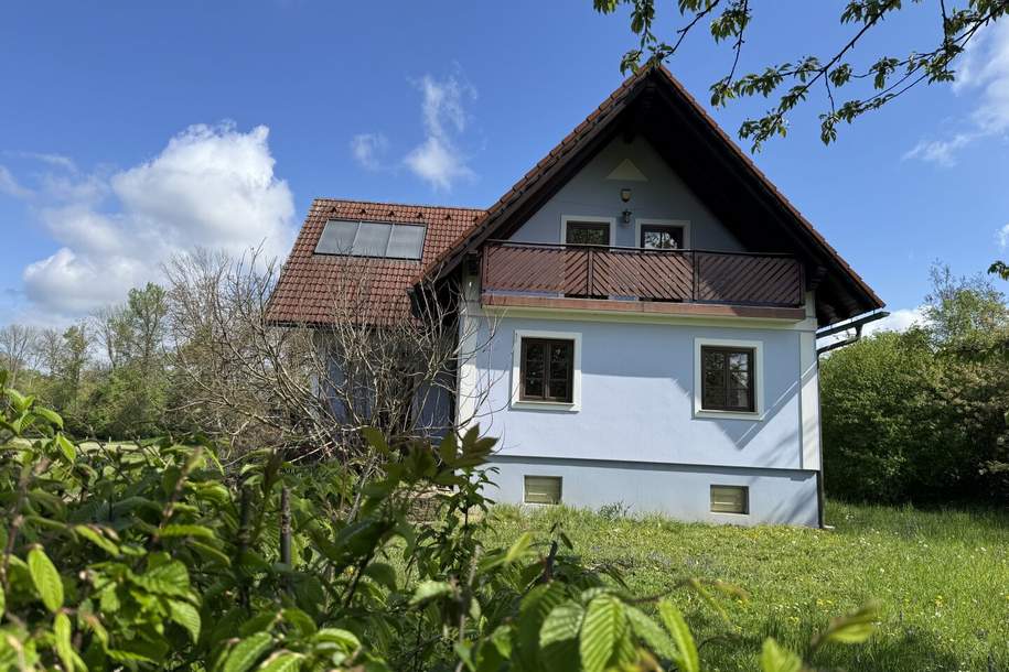 Ein ganz besonderes Platzerl – Wohnen am Stadtrand mit Bachlauf, Haus-kauf, 375.000,€, 8490 Südoststeiermark
