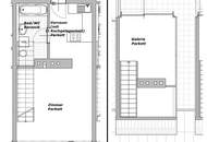 Über den Dächern zuhause – Charmante Dachgeschoss-Maisonette mit Galerie & großer Sonnenterrasse