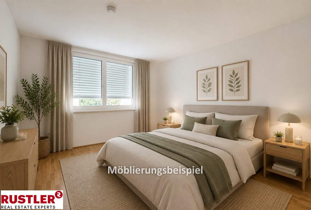 freundliche 3 Zimmerwohnung mit schönem Blick