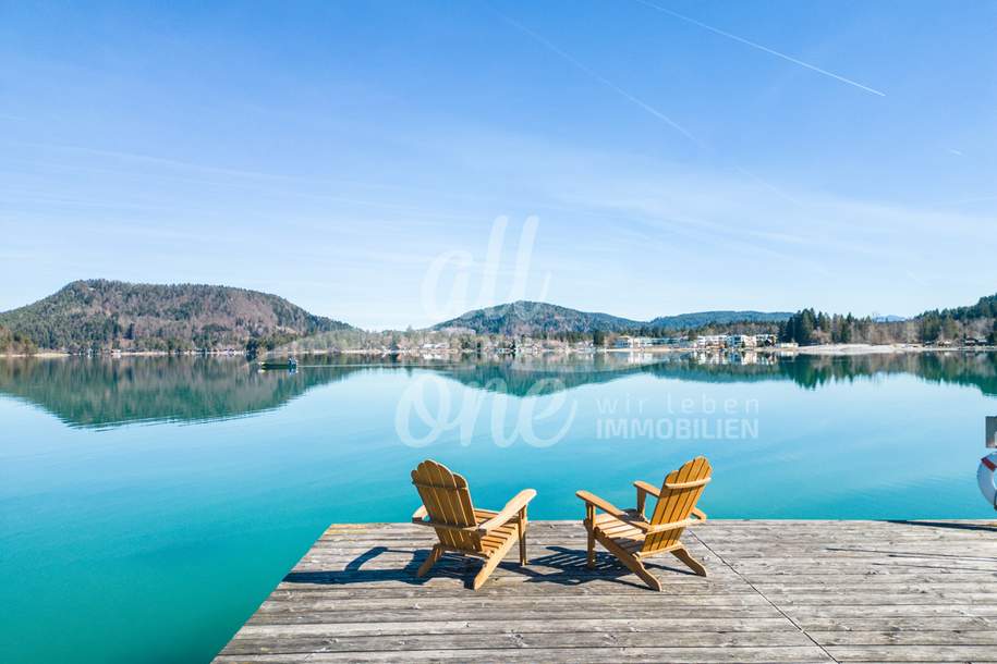 Exklusives Haus am Faaker See mit 234 m² Wohnfläche, Bootsanlegeplatz inkl. E-Boot , Badehaus/Sauna, Haus-kauf, 4.900.000,€, 9583 Villach Land