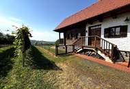 Ausgebautes Kellerstöckl mit Weingarten in absoluter ruhigen Aussichtslage und Fernblick