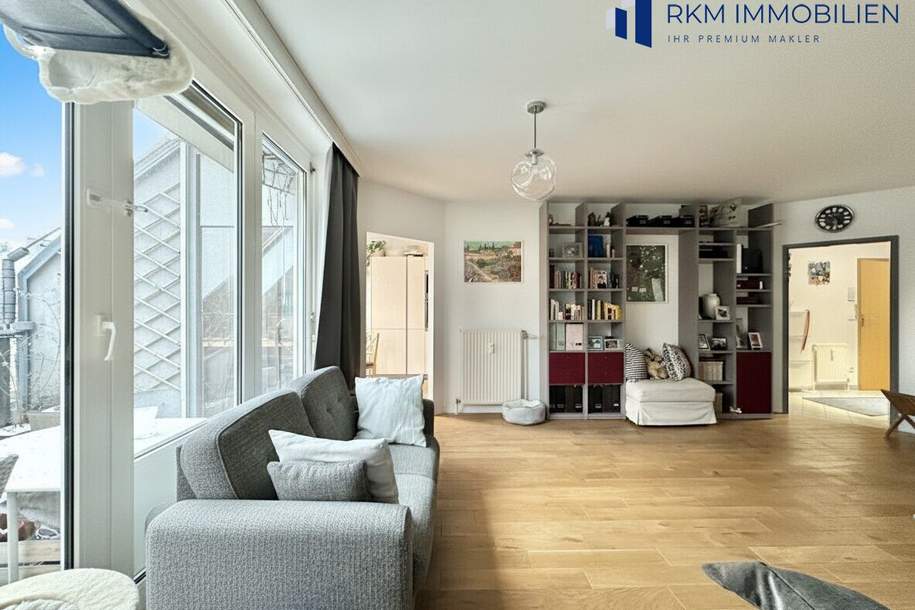 Großzügige 4-Zimmer-Dachgeschosswohnung mit Terrasse und Tiefgaragenplatz in absoluter Ruhelage nahe U-Bahn, Wohnung-kauf, 425.000,€, 1230 Wien 23., Liesing