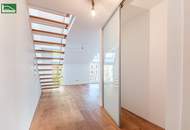 Maisonette mit Flair: Hochwertige Wohnung mit großzügiger Freiflächen! Einbauküche und Klimaanlage inklusive!