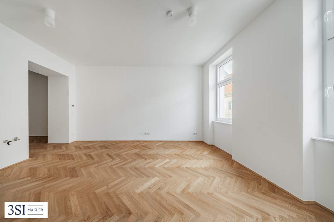 Klausgasse 46: Vollsanierte 2-Zimmer-Altbauwohnung in ruhiger Seitengasse des 16. Bezirks