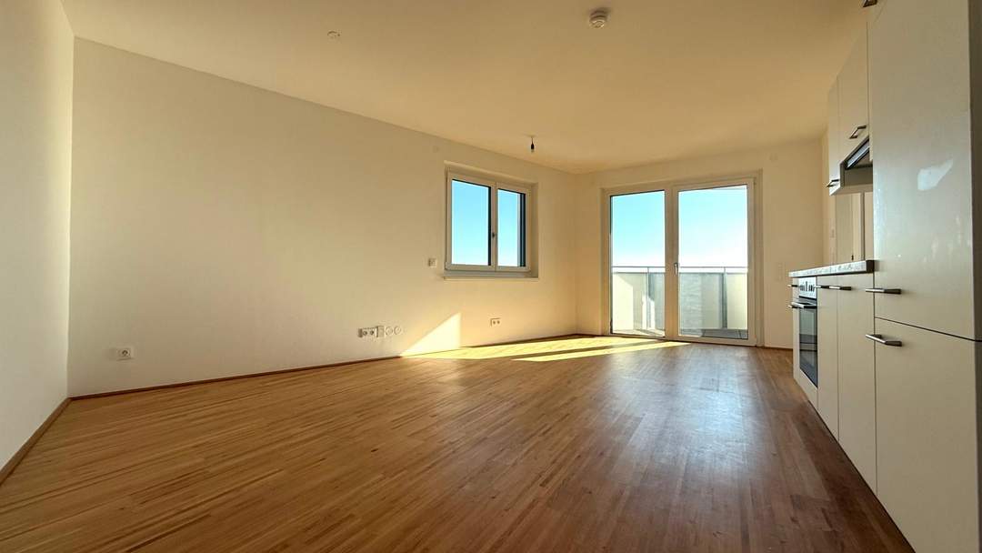3.OG: Top-ausgestattete Neubauwohnung mit 5m² Balkon