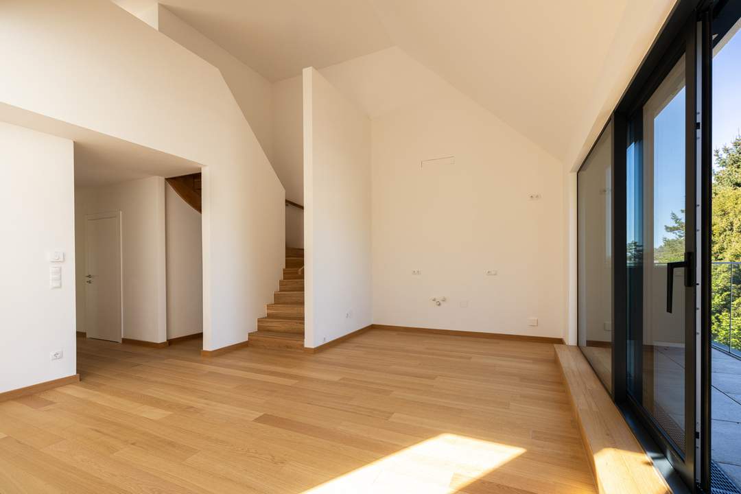 Exklusive 3-Zimmer-Maisonette mit Galerie, Terrassen und Weitblick