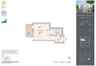 2 Zimmer Wohnung mit Balkon und Gemeinschaftsdachgarten nach Hildegard von Bingen! Provisionsfrei