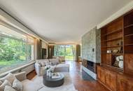 Exklusive Bauhaus-Villa mit Parkgarten &amp; Pool am Waldrand