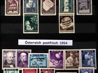 Österreich  postfrisch von 1951-1954, 206 €, Marktplatz-Sammlungen & Haushaltsauflösungen in 8054 Graz