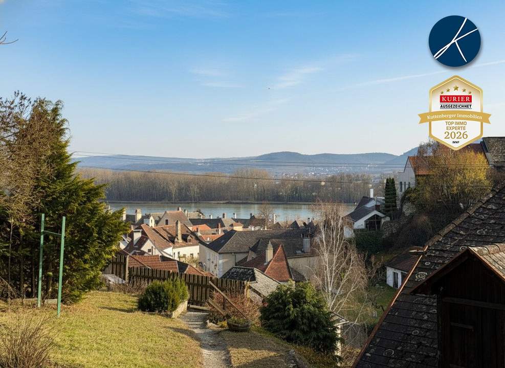 Aussichtslage in Stein: Haus mit Garten und viel Potenzial