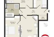 Gemütliche 3-Zimmer-Wohnung | Loggia | Ruhelage | Top-Anbindung S-Banh | sofort bezugsbereit