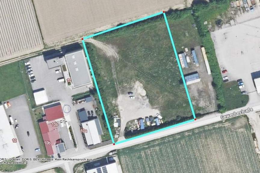 Grundstück zu vermieten oder auf Baurecht B Widmung - alle Gewerke möglich, Grund und Boden-miete, 4072 Eferding