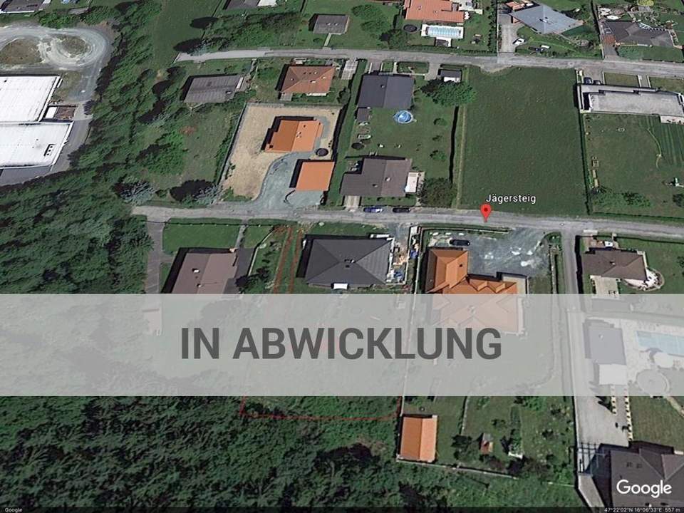 Fahnengrundstück in Pinkafeld
