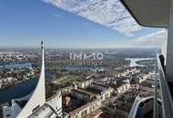 Exklusive 120m² Luxuswohnung mit 20m² Balkon &amp; atemberaubendem Kahlenberg-Blick im 45. Stock