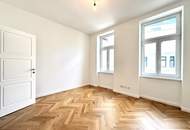 SANIERTE ALTBAUPERLE MIT BALKON I Belvedere &amp; Schweizergarten Nähe I Barrierefreier Zugang mit Lift I Fischgrätparkett &amp; Fußbodenheizung I perfekte öffentliche Anbindung