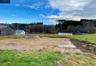 Besonderes Baugrundstück in Uttissenbach bei Zwettl - 4.519 ² Grundstücksfläche im Grünen
