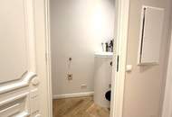 MÖLLWALDPLATZ, U1-NÄHE, 124 m2 ALTBAU, Wohnküche, 2 Zimmer, klimatisiert, 2 Bäder, Parketten, Loggia, 1. Liftstock, provisionsfrei