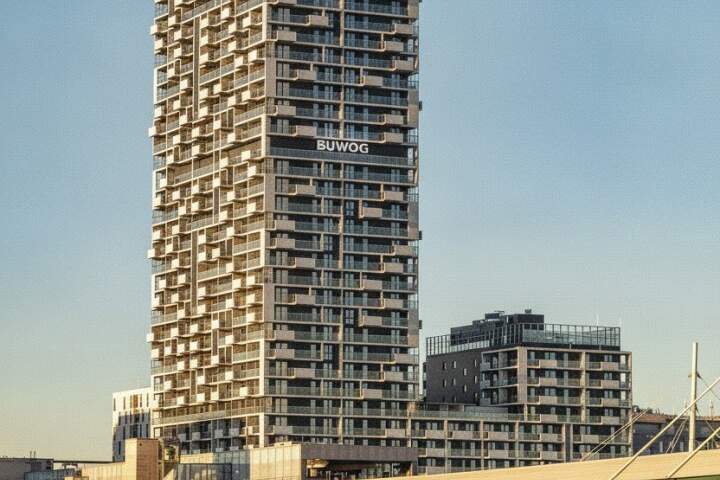 Modernes Wohnen im Marina Tower – 2-Zimmer-WG mit Loggia und direkter U2-Anbindung, Wohnung-miete, 1.200,00,€, 1020 Wien 2., Leopoldstadt