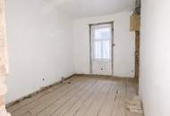 Entkernte Einheit im sanierten Altbau – individuelle Ausbauchance