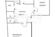 Geräumige, sanierte 4-Zimmer-Wohnung in ruhiger Lage – Nähe Bahnhof Floridsdorf