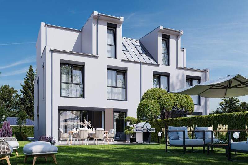 Luxuriöse Doppelhaushälfte nahe der Alten Donau, Haus-kauf, 1.747.900,€, 1220 Wien 22., Donaustadt