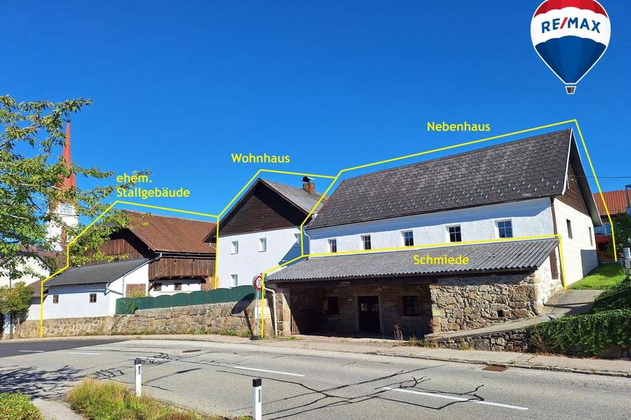 Historisches Wohnhaus mit liebevoll erhaltenem Innenhof, Haus-kauf, 499.000,€, 4212 Freistadt