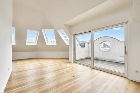 DAS LOFT I Erstbezüge I ~5 m hohe Decken I imposante Dachterrassen I U-Bahn-Nähe I belags- oder schlüsselfertig I, Wohnung-kauf, 1.249.000,€, 1040 Wien 4., Wieden