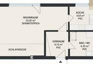 Charmante 1-Zimmer-Wohnung im Herzen von Baden