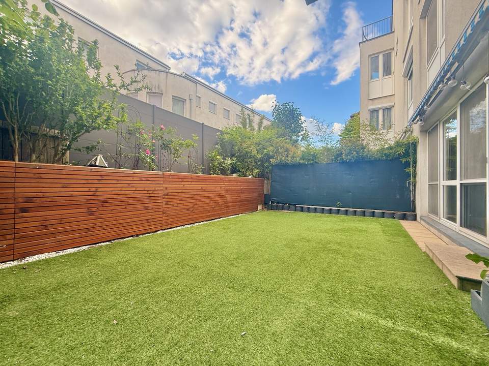 Maisonette I ca. 99m² Garten I ca. 56m² große Wohnküche I hauseigene Tiefgarage I Lage in einer ruhigen Einbahnstraße I